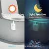 Toilet Nights Lights Changing Motion Sensor Activated Led Projection Nightlight Usb Rechargeable Toilet Bowl Light