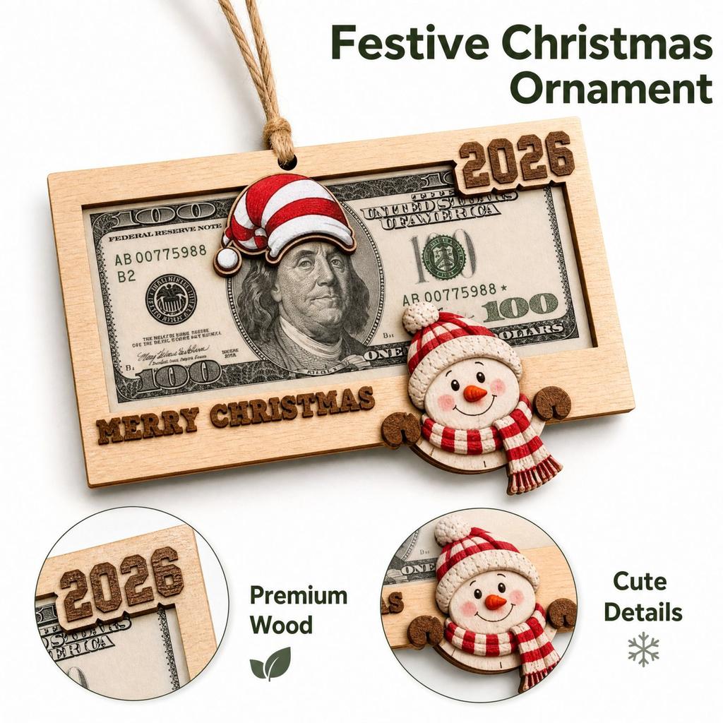 Christmas Gift Hanging Ornament for Holiday Decor and Present Display