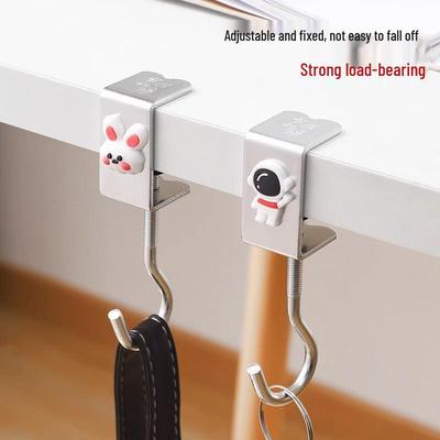 Removable Strong Load-Bearing Hook for Desks & Backpacks