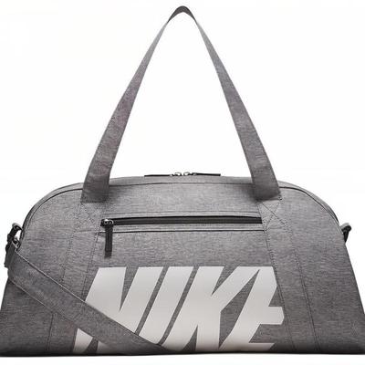 Nike תיק קנבס למועדון נייד עם רצועה אחת לכתף תיק נסיעות יוניסקס אפור קז'ואל BA5490-017