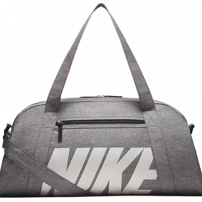 

Nike Club Canvas Portable One Shoulder Canvas Bag Travel Bag Unisex Gray Casual BA5490-017 серый