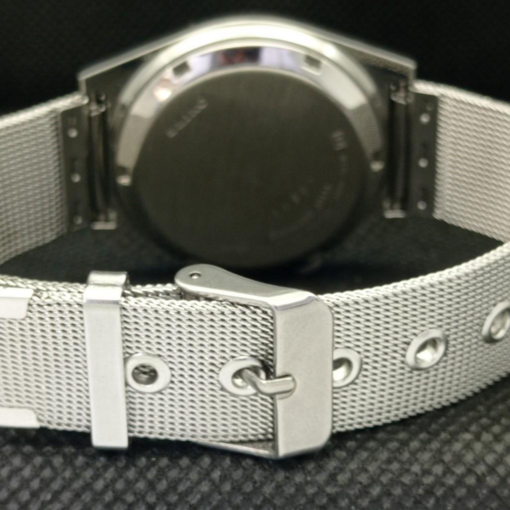 USED VINTAGE SEIKO 5 AUTOMATIC 7009A JAPAN MENS D/D BLACK WATCH 602-a313580-2 SKU602-a313580