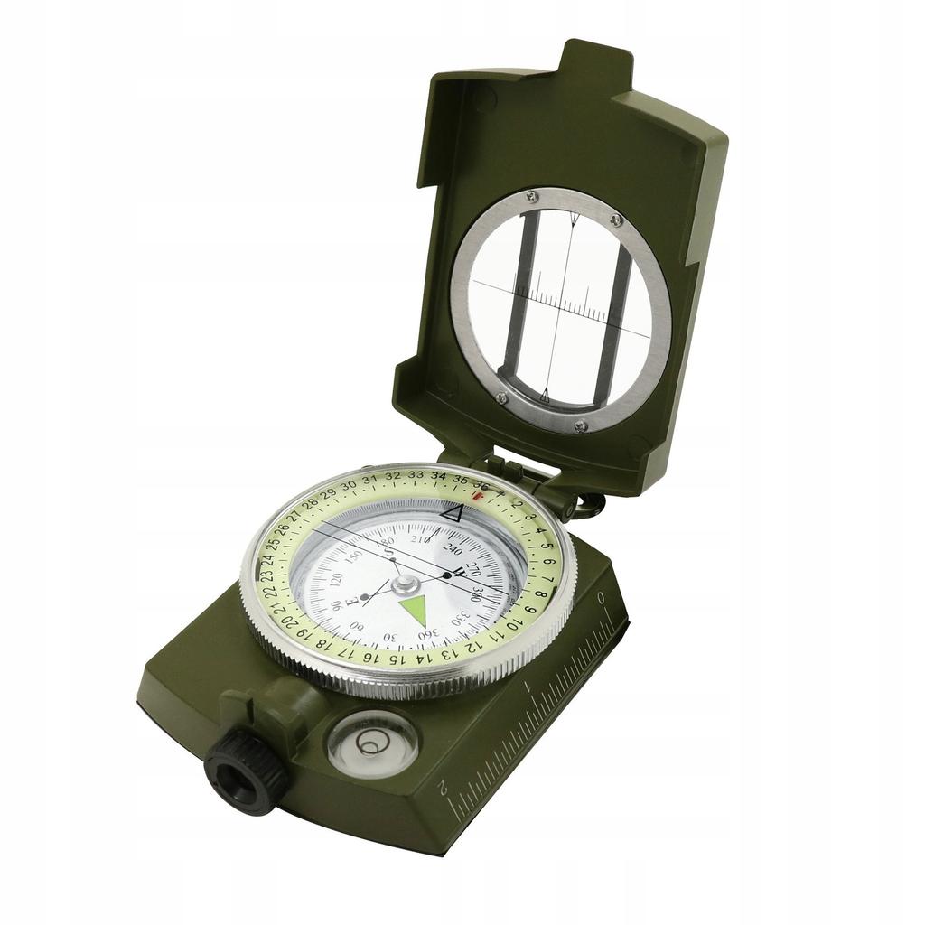 Professional Military Compass Prismatic Metal Map Compass
