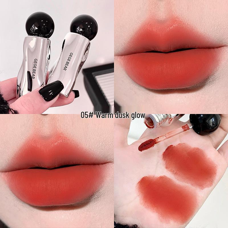 GegeBear Velvet Matte Lip Glaze - Light Mist Cloud Lip Mud 2.2g