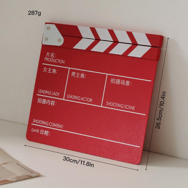 Movie Shooting Board Scene Record Board, Photography Online Store, Photo, Creative Decorations, Ornaments, Shooting Board,wooden