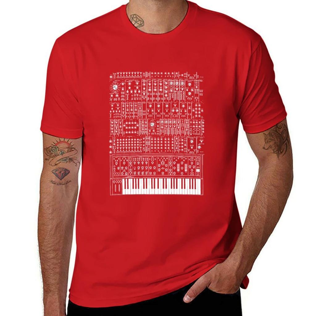MOOG MODULAR - DARK T-Shirt Animal Prinfor Boys Shirts Graphic Man T Shirt Boys Animal Print Men's T-shirts