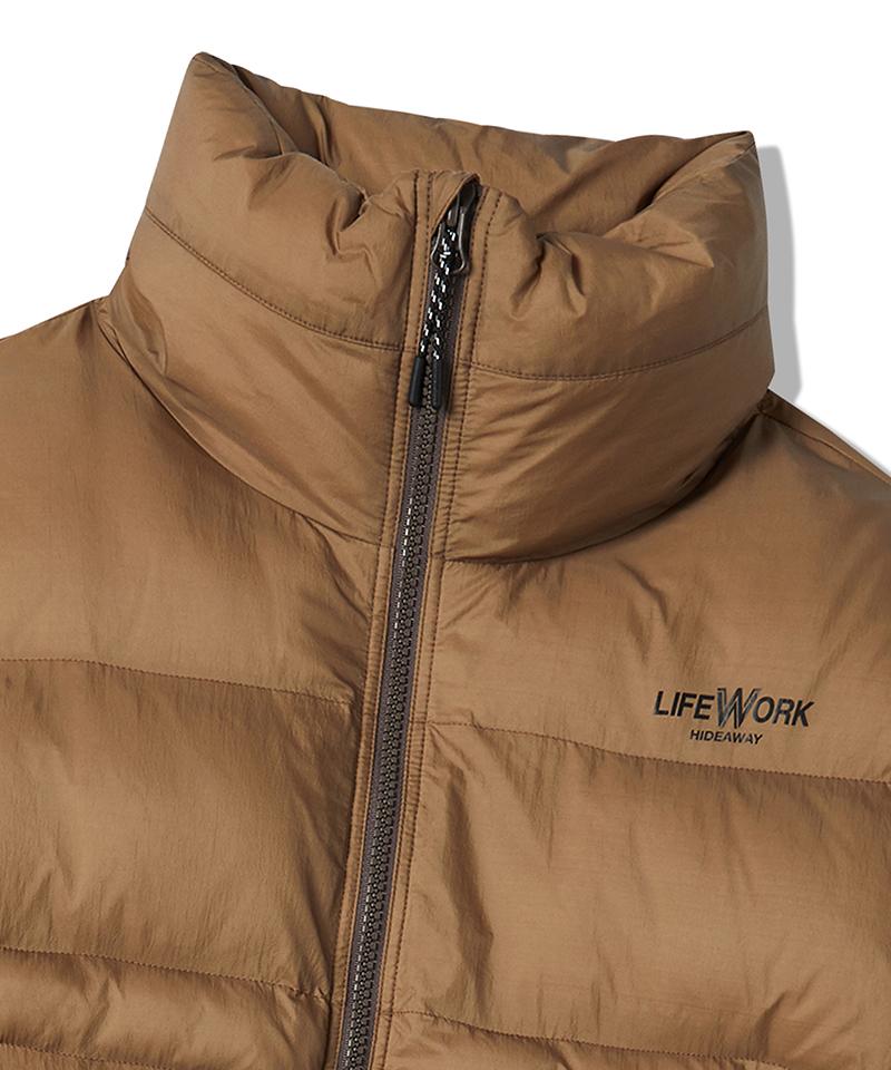 Lifework Unisex) Turtleneck Puffer High-Neck Jumper