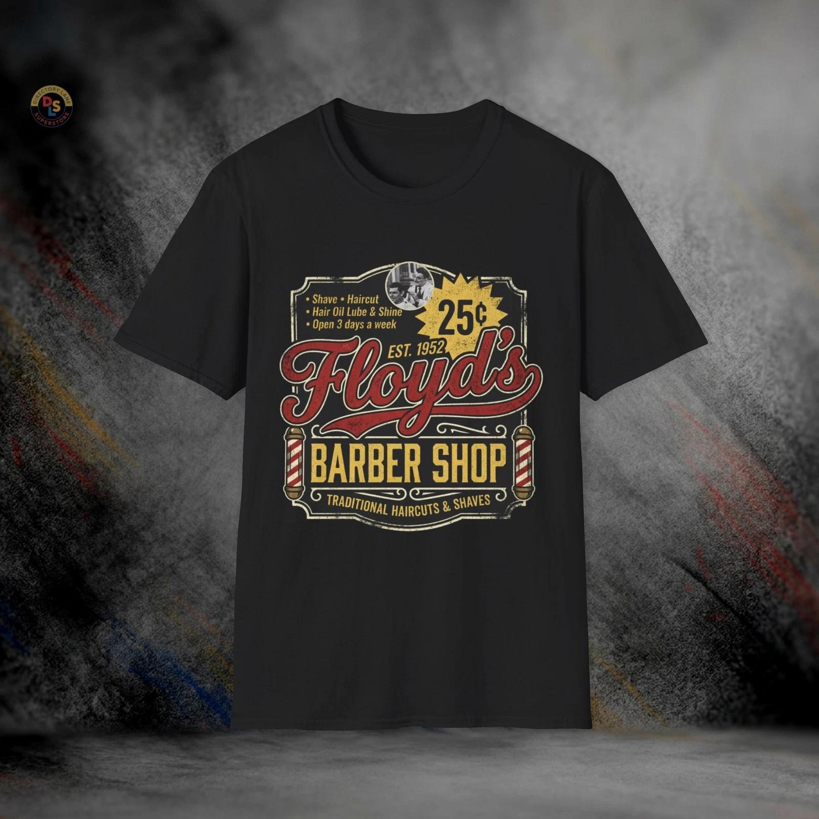 Floyd s Barbershop Mayberry Andy Griffith T-Shirt | Softstyle Tee M
