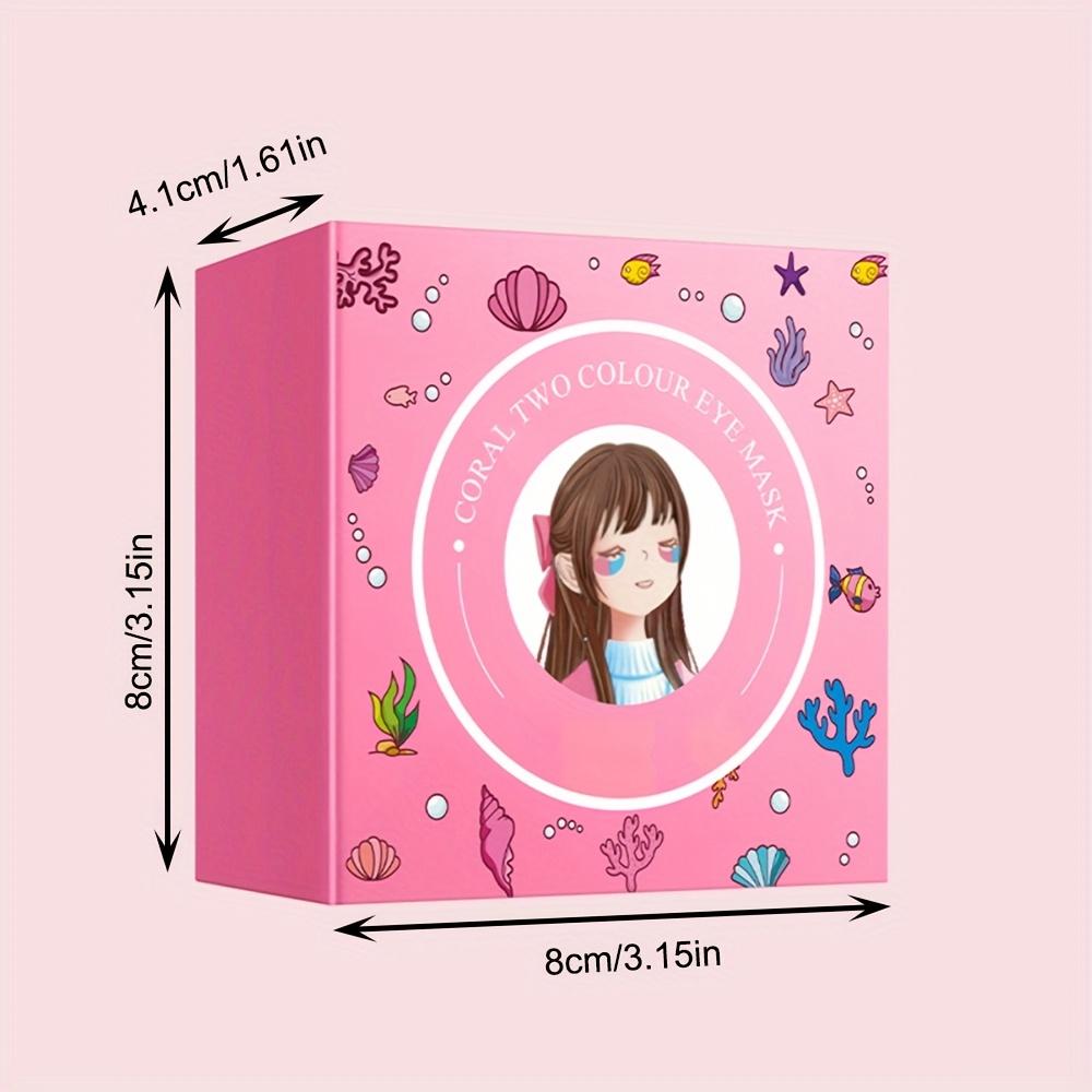 1 Box Coral Two Colour Eye Mask Moisturizing And Nourishing Eye Skin