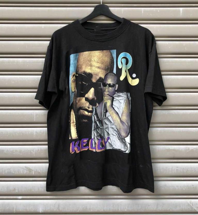 Vintage R Kelly Rap Black Unisex T-Shirt Full Size TS842