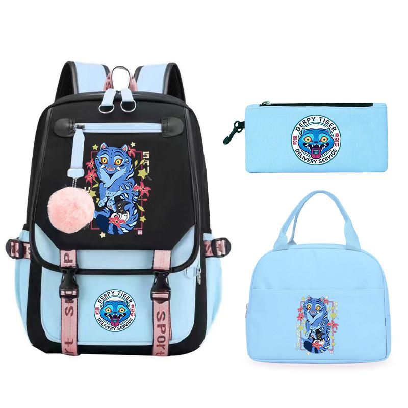KPop Demon Hunters Demon Hunters Printed Fashion Children's Backpack Foreign Trade Trend Student School Bag