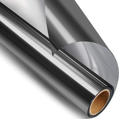Single/Double Visible Window Film Vinyl Self-Adhesive Reflective Solar Film Privacy Window Film Home Glass Sticker