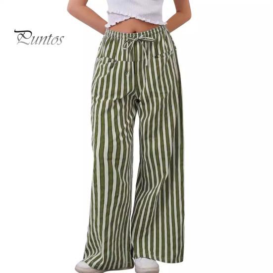 

Женские длинные брюки с низкой посадкой, эластичной талией, регулируемыми шнурками, повседневными брюками с карманами, свободными широкими брюками S армия зеленый