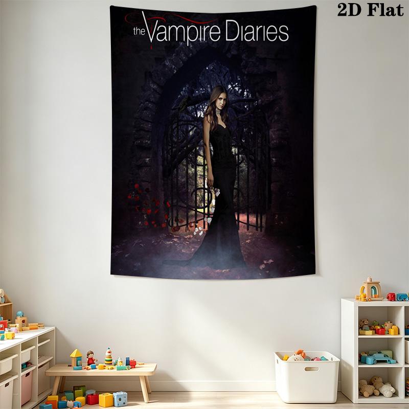 Vampire Diaries Meets Originals Threepiece Set 1 Duvet Cover 2 Pillowcase Without Core Soft And Comfortable Christmas Birthday Gift
