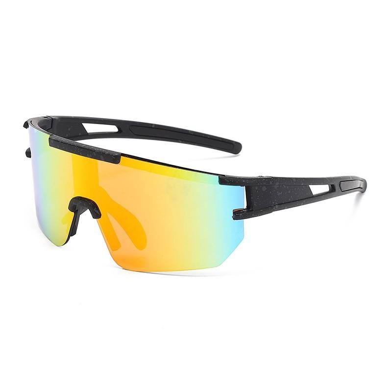 Futuristische Sport-Sonnenbrille aus einem Stück, UV400-Schutz & Augenschutz für Radfahren im Freien 1826
