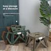 Portable Folding Outdoor Stool - High Load, Durable. For Fishing, Beach & Camping