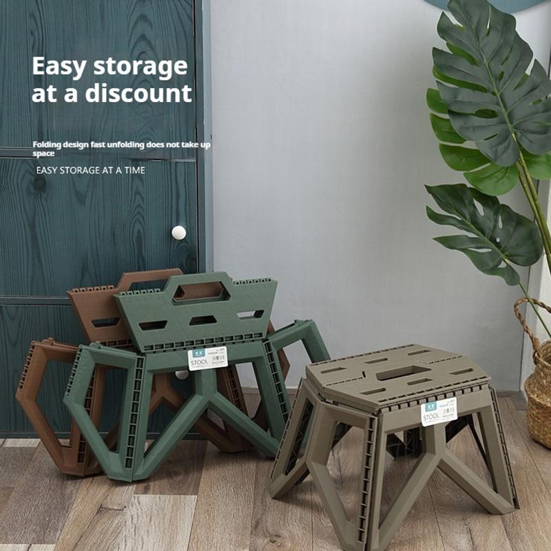 Portable Folding Outdoor Stool - High Load, Durable. For Fishing, Beach & Camping