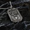 Cool Mens St Saint Michael Archangel Medal Medallion Pendant Necklace Men