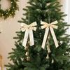 Multi‑Color Christmas Bell Pendant Antique Gold Bells Xmas Tree Pendant  Home Decoration