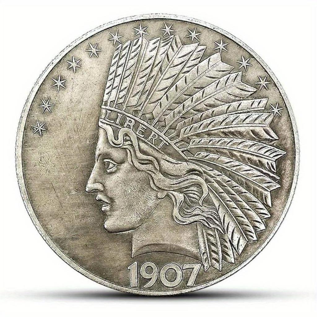 Moneta Antica Liberty Testa di Indiano - Moneta Commemorativa Americana Vecchia - Scopri la Storia delle Monete USA