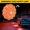1Pcs 10 Mode Magnetic LED Strobe Warning Light Car Emergency Road Rescue Safety Flashing Lights Roadside Auto Signal Beacon Lamp