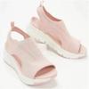 Women's Plus Size Shoes 35-45, Summer 2024, Comfortable Casual Sports Sandals, Women's Beach Wedge Sandals, Women's Platform Sandals, Roman Sandals