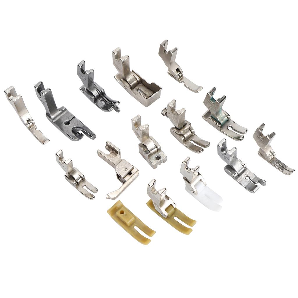 Presser Foot MultiFunctional Lockstitch Sewing Machine Accessories Replacement with Screws