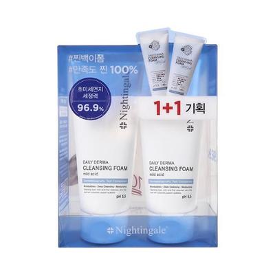 Günlük Derma Temizleme Köpüğü Hafif Asit 1+1