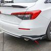 Front Corner Bumper Trim For Honda Civic Sedan 11th - 2024 Carbon Fiber Anti-Collision Strip Accessories Car Styling