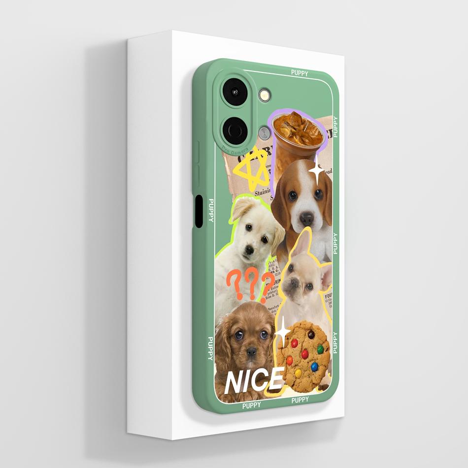 For Tecno Spark Go 3 / Pop 20 Case Creative Design Lightweight Phone Funda For Tecno SparkGo3 / POP20 Soft Liquid Silicone Shell