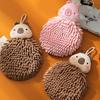 Soft Chenilles Hand Towels for Bathroom Kitchen Quick Dry Decorative Hand Bath Towels Hanging Hand Drying Towel with Loop