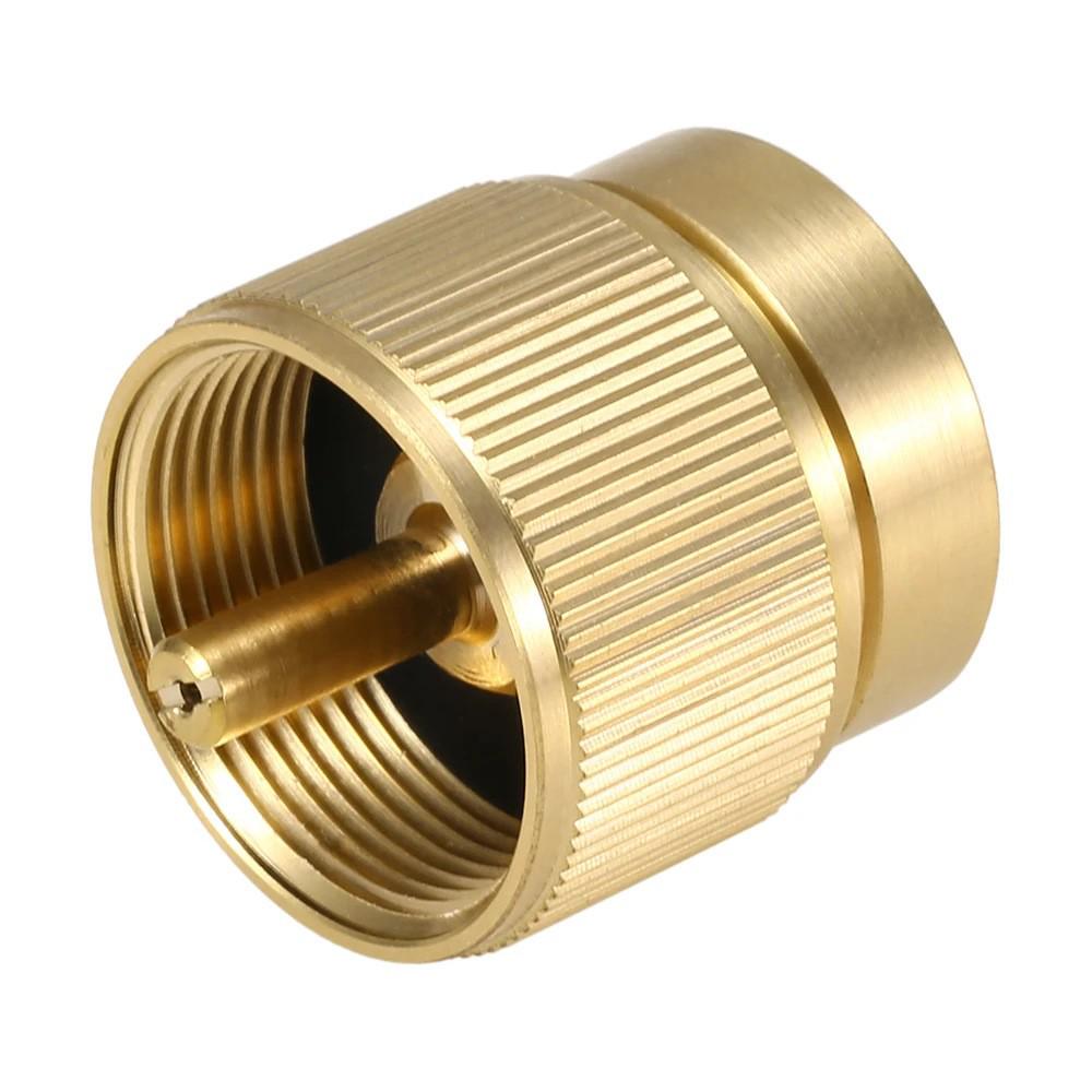 MAPP Gas Can Adapter: Round & Flat Interoperable Connector for Camping
