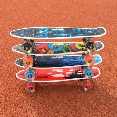 Canxingi Cruiser Board Single Deck Skateboard Tragbares Skateboard mit vier Rädern 22 Zoll