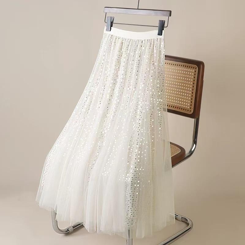 

Женские однотонные повседневные юбки с принтом на лето и весну Size: One Size абрикосовый