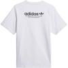 Adidas Skateboarding 4.0 Logo Tee White/Black Men Streetwear IY1604