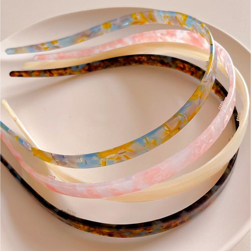 Multipurpose Acetate Hairband Simple High Crowns Headbands Multi Functional Hair Accessory For Fashionable Style 2025