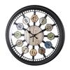 Clock Creative Pendulum Clock Retro Iron Wall Clock Fashion Clock Living Room Decoration Clock Quartz Clock