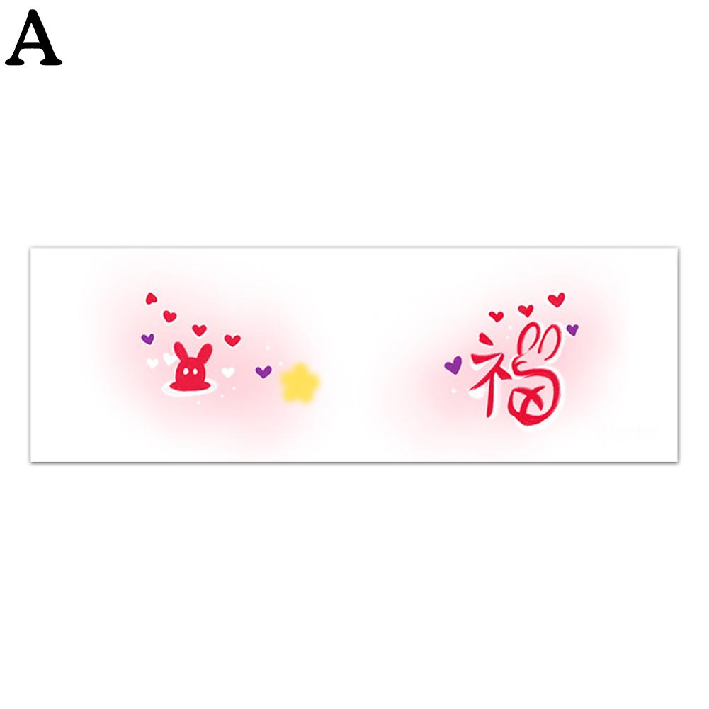 Christmas Makeup Face Stickers Disposable Sweet Blusher Tattoo Rabbit Sticker Deer Gift J4E9