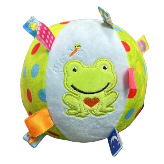 1/3Pcs Squeaky Dog Plush Toy with Built-in Bell, Soft Stuffed Ball Hanging Dog Training Toy, Interactive Pet Chew Toys for All Breeds