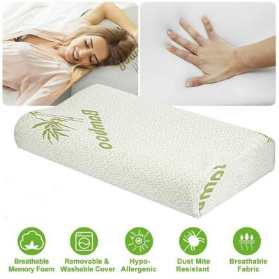 Подушка Бамбуковый Сон Ортопедическая Пена Памяти Подушка Контур Шейная шея Поддержка