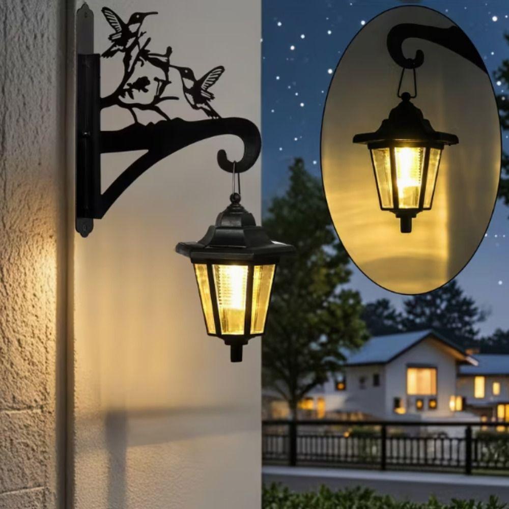 Wrought Iron Animal Shape Hanging Bracket Wall Mount Hanging Holder Balcony