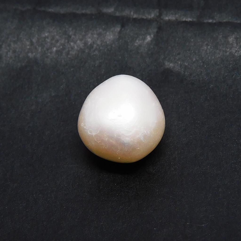 Natural White Pearl 4.15 Ct   Mabe South Pacific SEA Round Cut Loose Gem