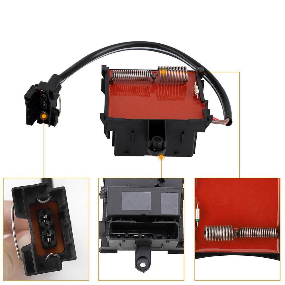 Cooling Radiator Single Fan Relays Module Heater Resistors 1379151 for Opel Vect