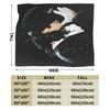 Mj King Of Pop 90S Michaels Jacksons Blankets Flannel Printed Breathable Super Soft Throw Blankets for Bed Car Plush Thin Quilt