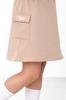 Girls' Dress – Demi-Season Casual Dress with «Convey a Smile» Print, Any season 6491-104-33 HC