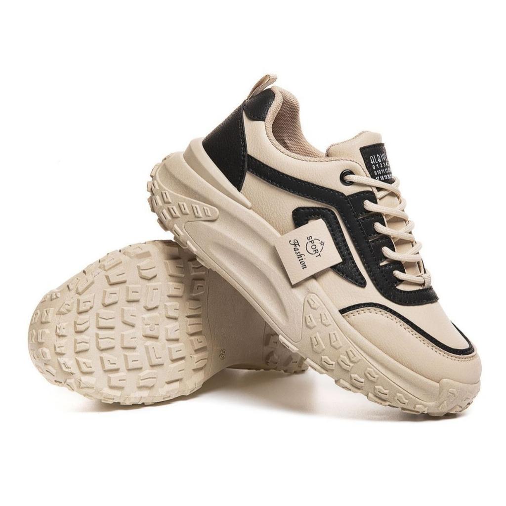 [Customization] Popular dad shoes women's spring and autumn versatile thick soles 2025 new Internet celebrity leisure sports women's shoes
