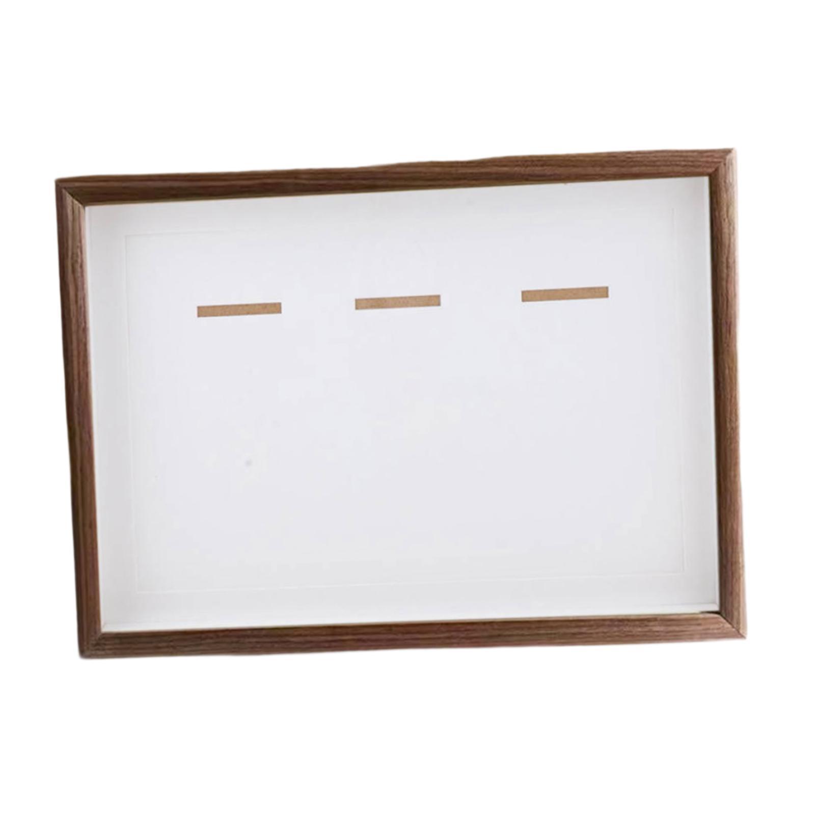 Freestanding Wooden Medal Display Frame Photo