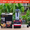 Frullatore, Mixer, Tritacarne, Tritaghiaccio e Spremiagrumi in Acciaio Inossidabile ad Alta Potenza 8 in 1 da 3L