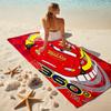 Lightning McQueen Beach Towel Outdoor Camping Beach Towel for Vacation Swim Outdoor Pool Absorbent Bath Towel