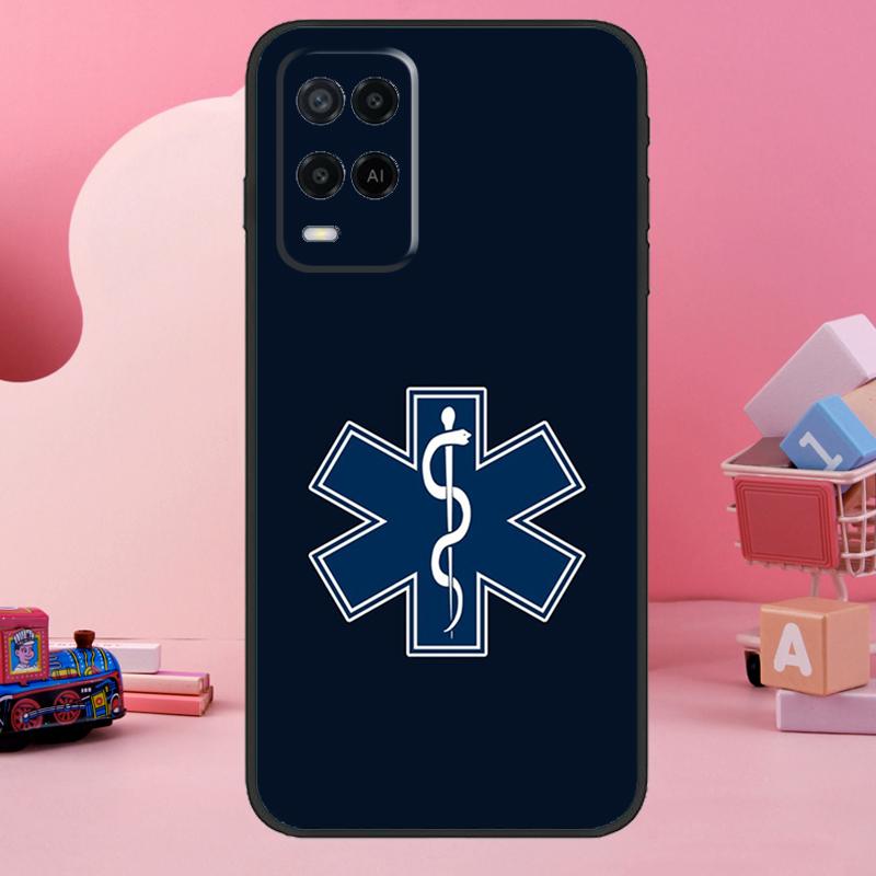

Emergency Medical Star of Life Case For Oppo A18 A38 A58 A78 A98 A74 A54 A94 A80 A60 A40 A96 A76 A16 A15 A17 A57 A77 A5 Pro OPPO A38 4G